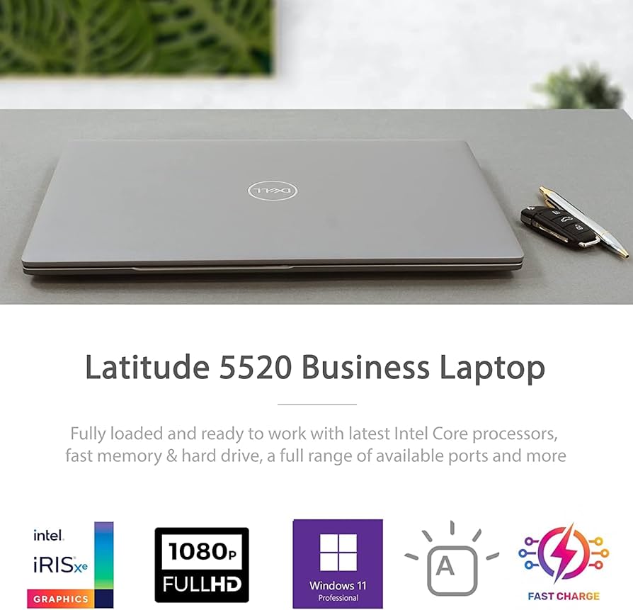 Amazon.com: Dell Latitude 5520 Business Laptop, 15.6